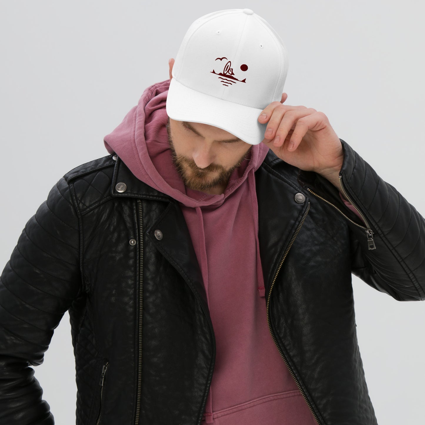 Casquette Surf Prestige - brodée édition limitée (blanche)