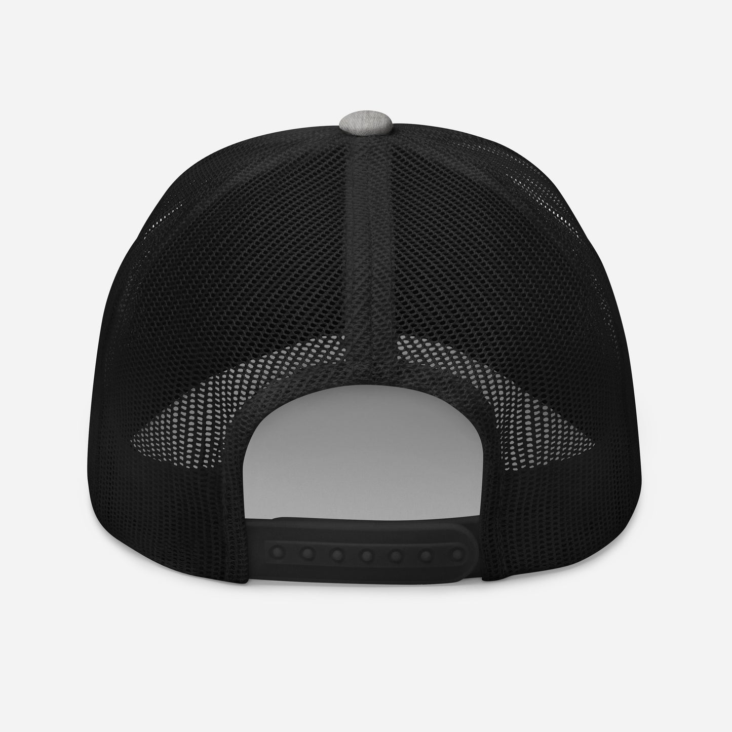 Casquette Trucker brodée (gris)