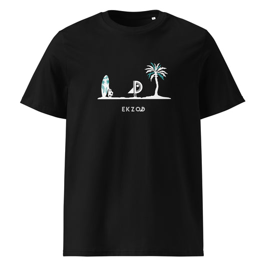 T-shirt Playa coton BIO (noir unisexe)