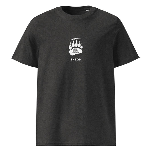 T-shirt Bear Scratch coton BIO (gris unisexe)