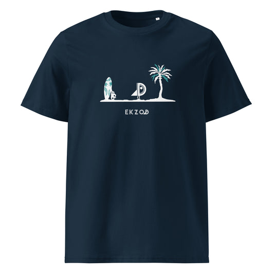 T-shirt Playa coton BIO (bleu marine unisexe)