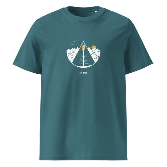 T-shirt Owl coton BIO (glaz unisexe)