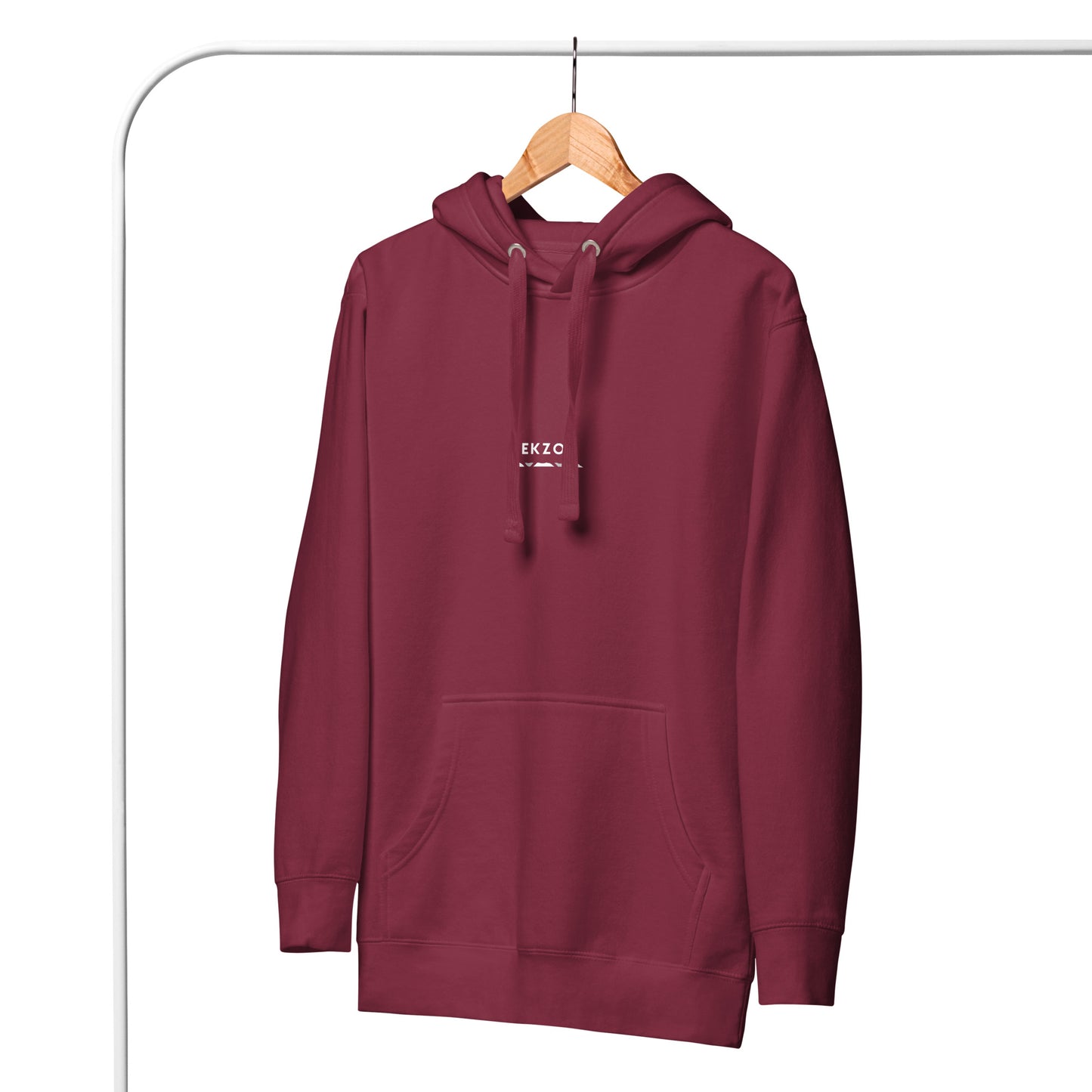 Hoodie "Forest" (bordeaux)