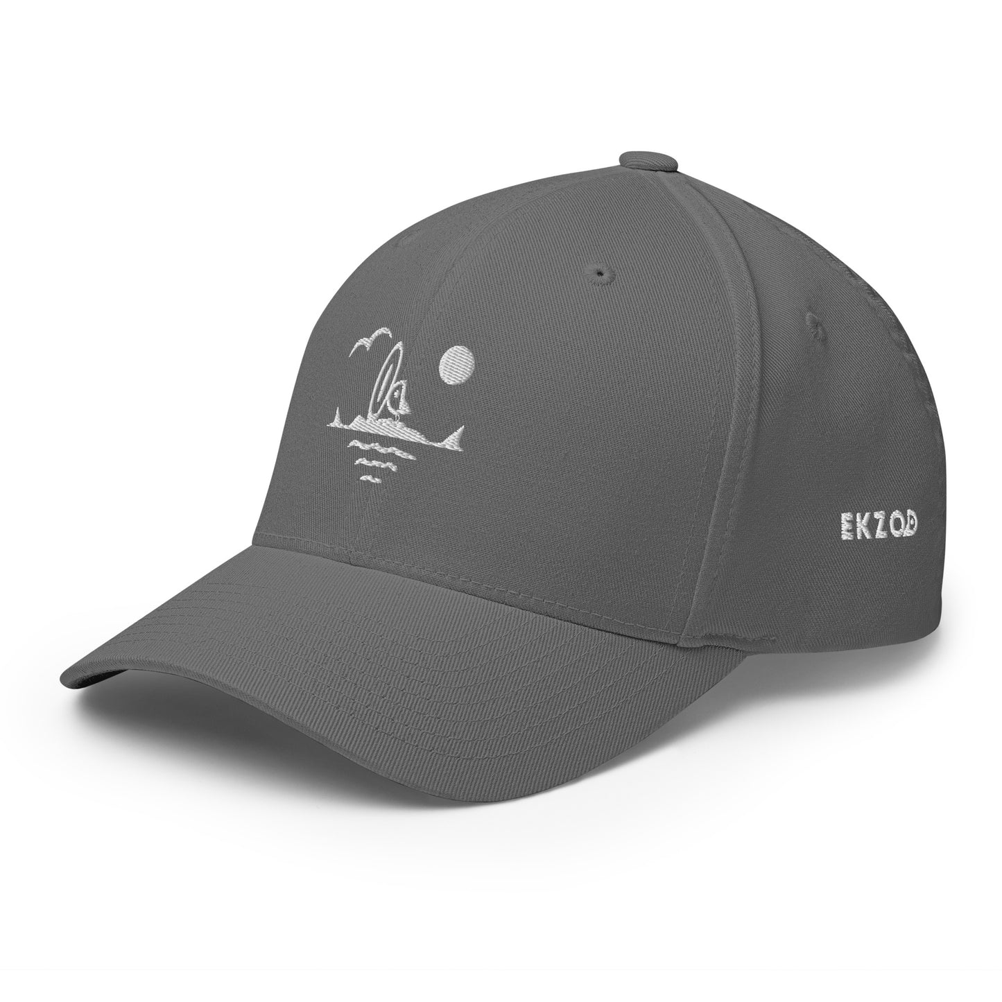 Casquette Surf Prestige - brodée édition limitée (gris)