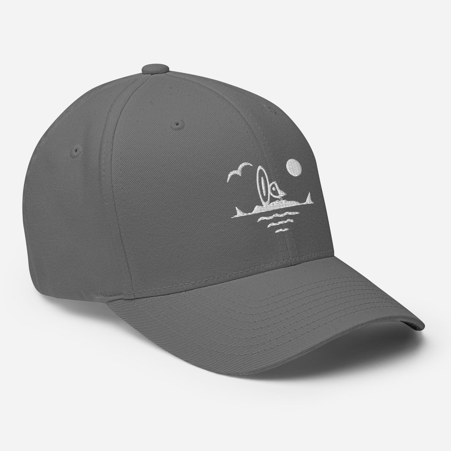 Casquette Surf Prestige - brodée édition limitée (gris)