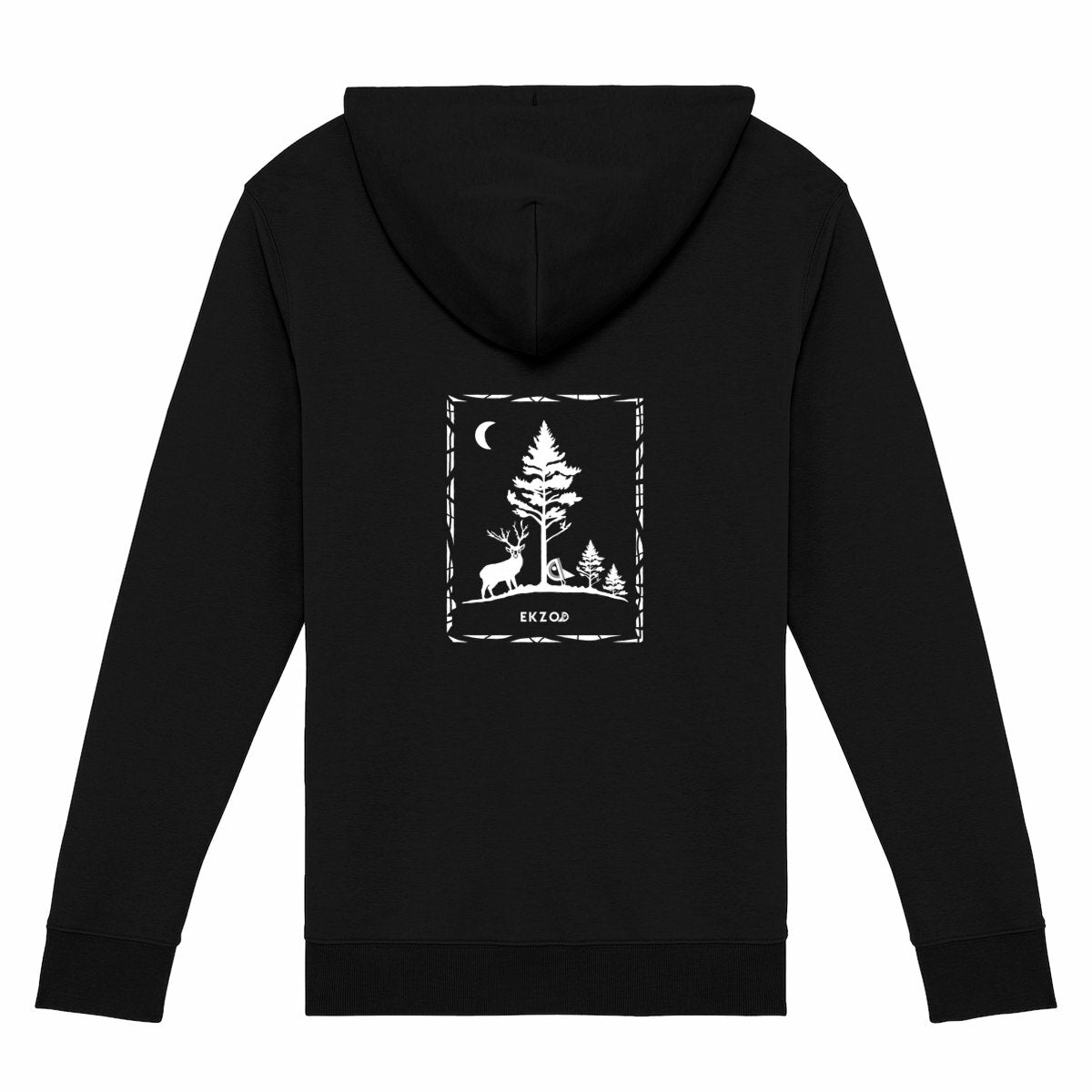 hoodie wave color zip