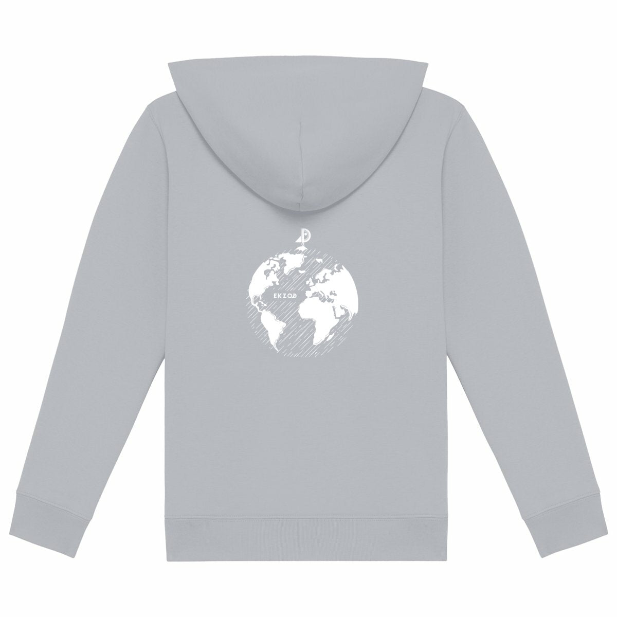 kids hoodie ev new - dos_gris