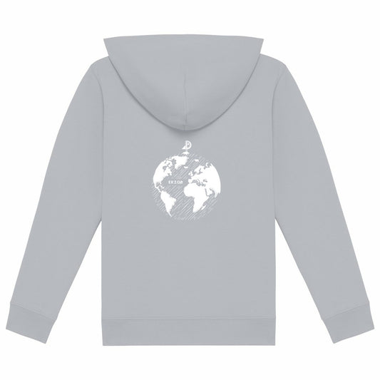 kids hoodie ev new - dos_gris