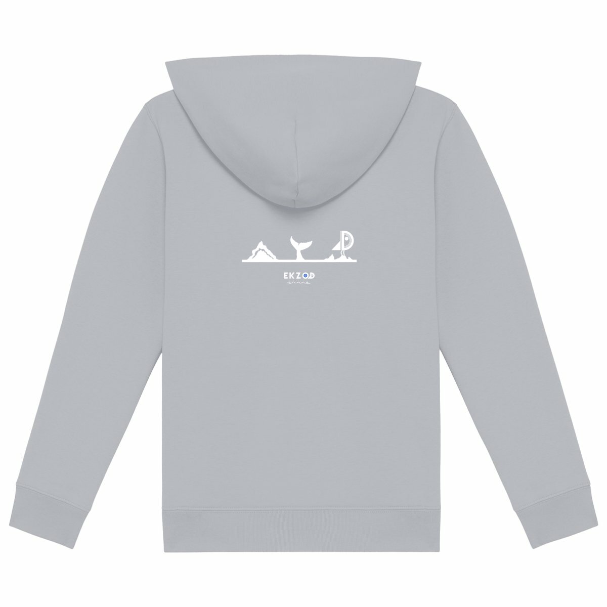 hoodie evasion enfant tpop - dos_gris