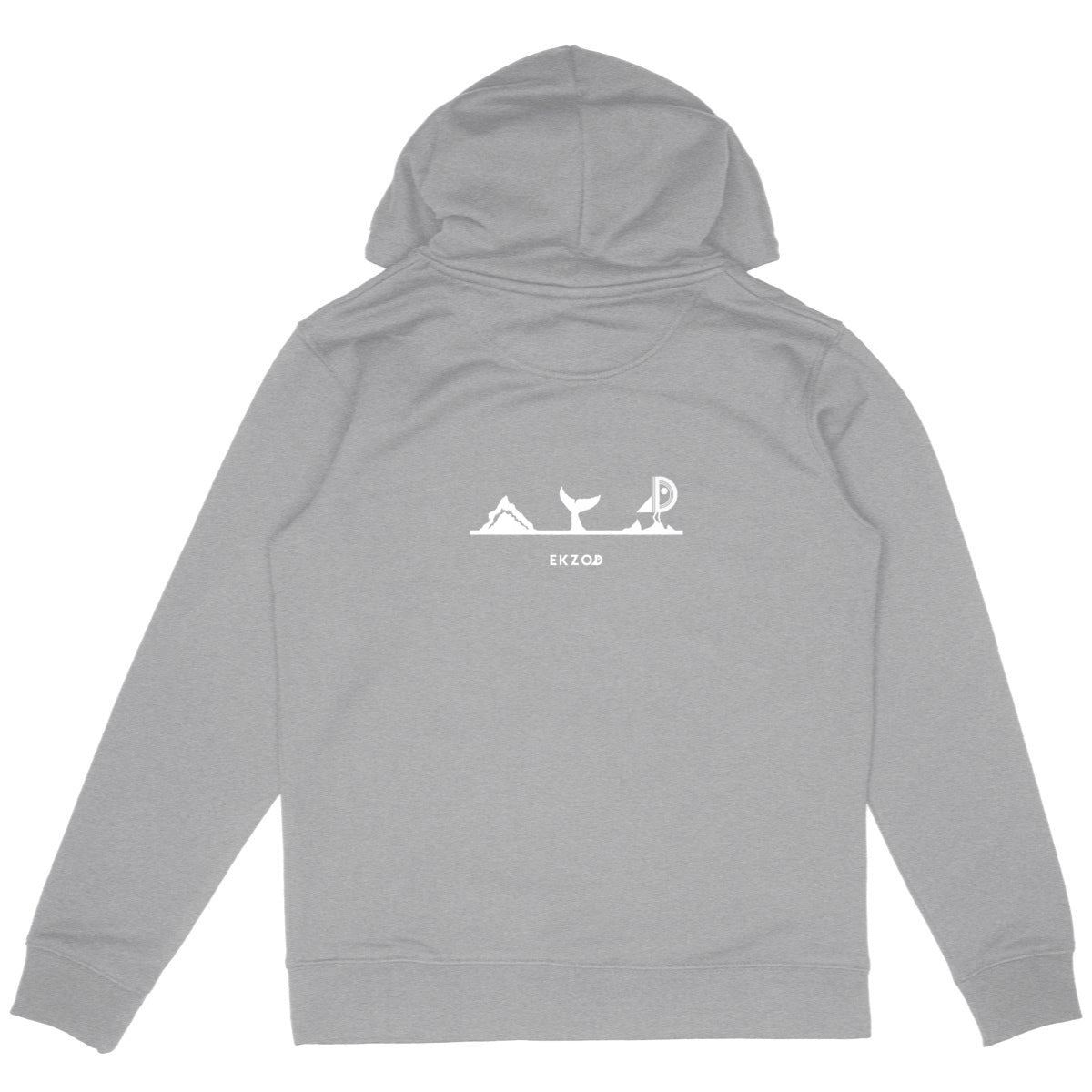 hoodie whale 2026 epais - dos_gris