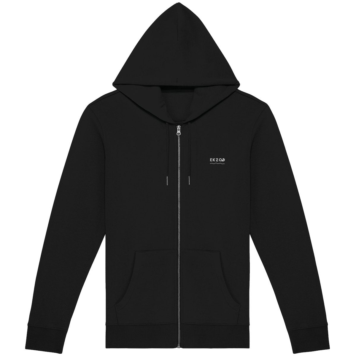 hoodie wave color zip