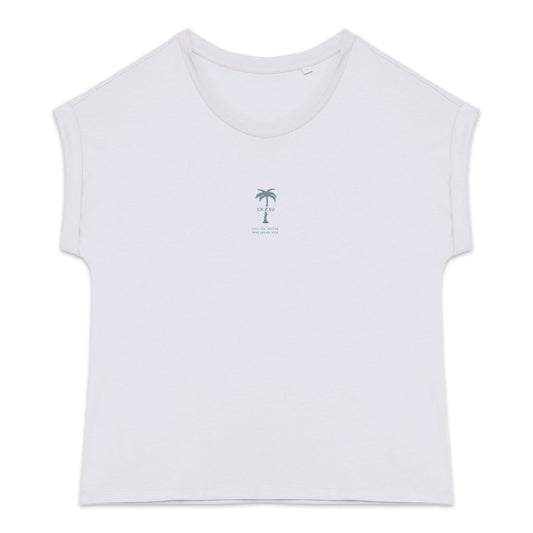 femme tsh large rose noir - face_1