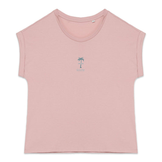 femme tsh large rose noir - face_3