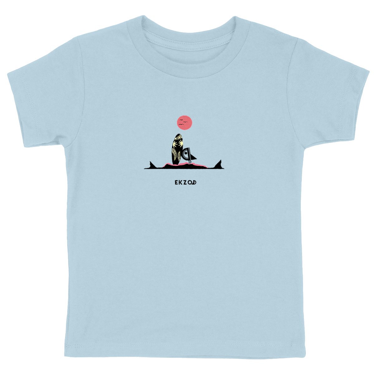 T-shirt Surf Shark (bleu enfant)