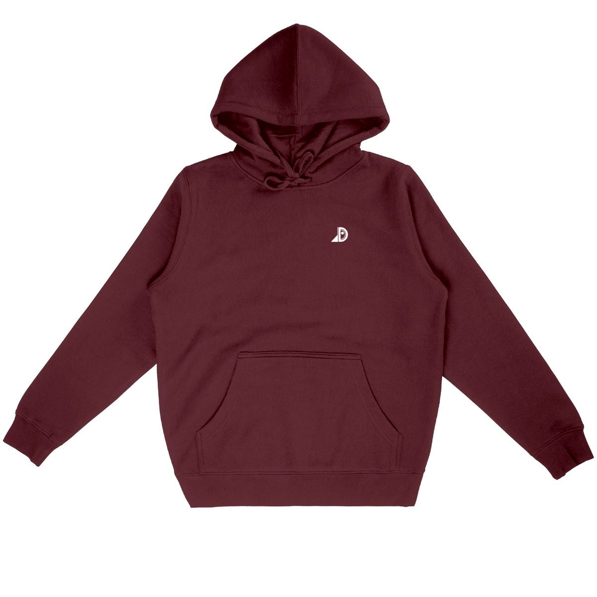 HOODIE EVASION BIO unisexe - face_bordeaux