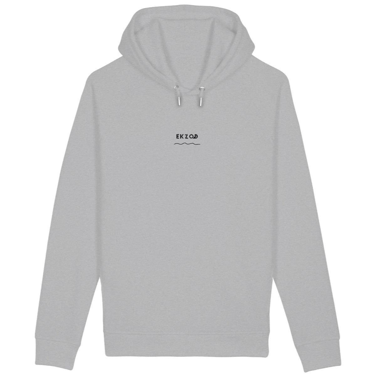 hoodie wave blanc