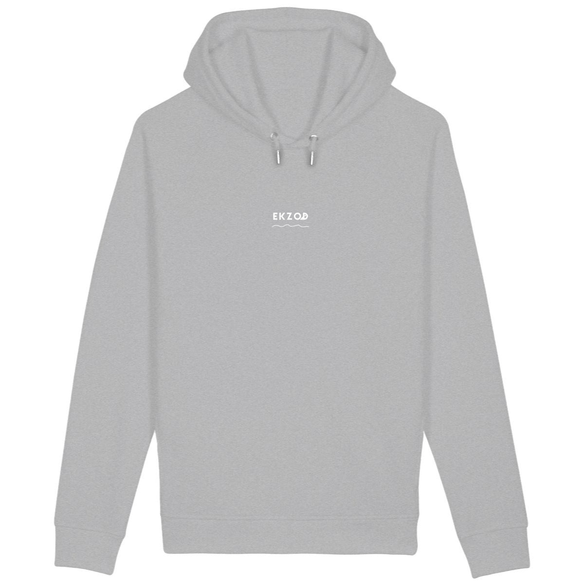 hoodie wave blanc - face_gris