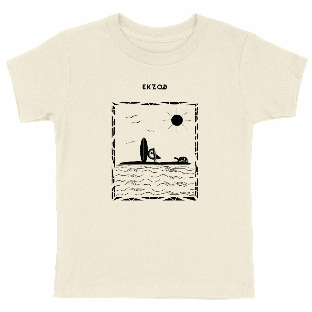 T shirt Whale coton BIO