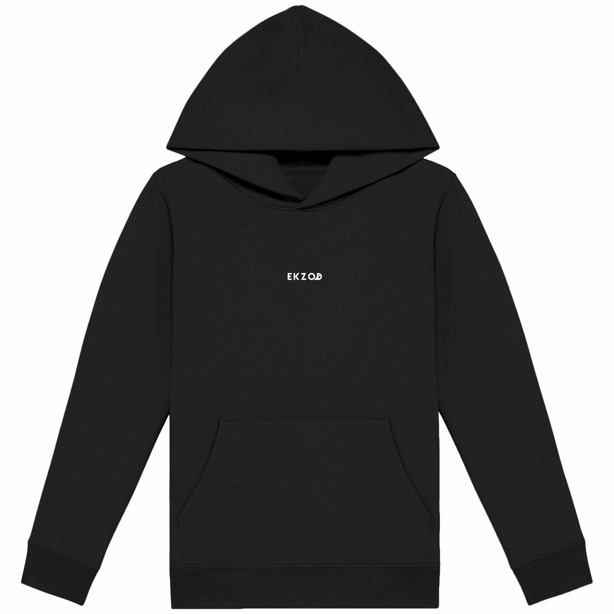 kids hoodie ev new - face_noir