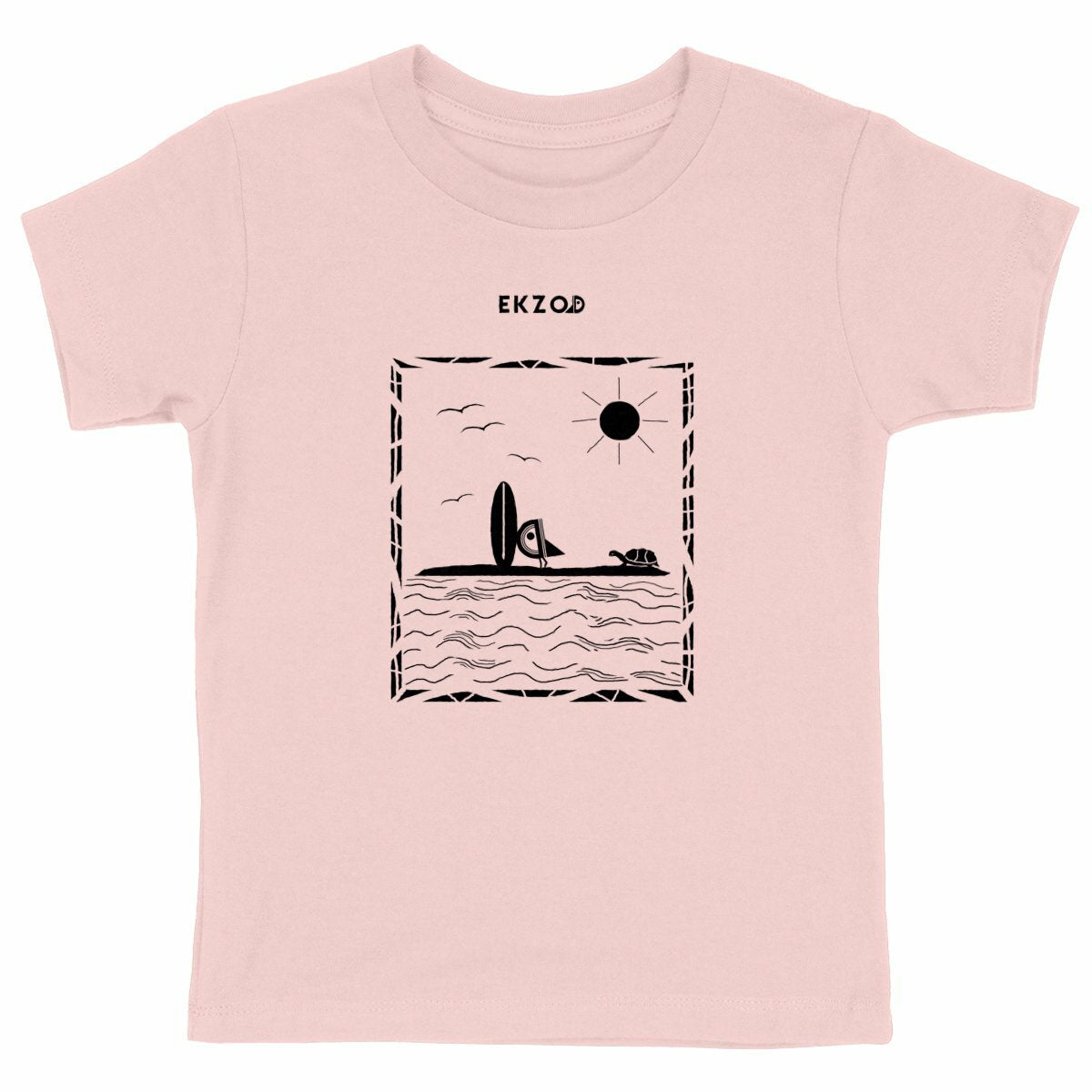 T shirt Whale coton BIO