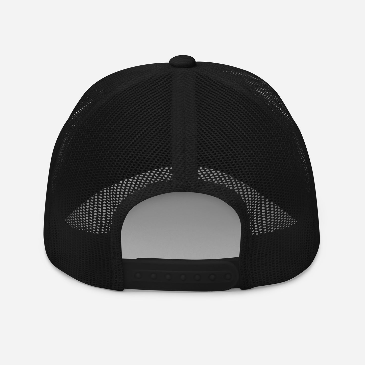 Casquette Trucker brodée (noir)