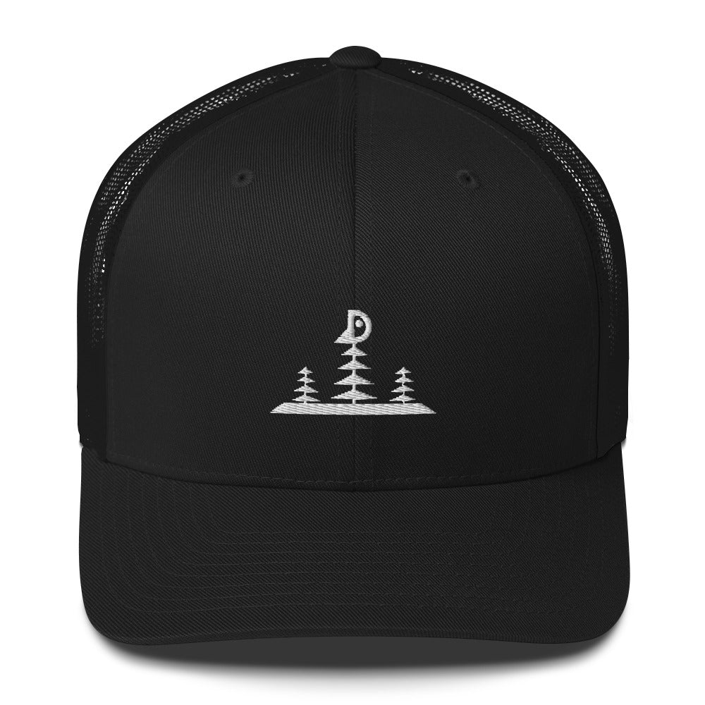 Casquette Trucker "Forest" charcoal