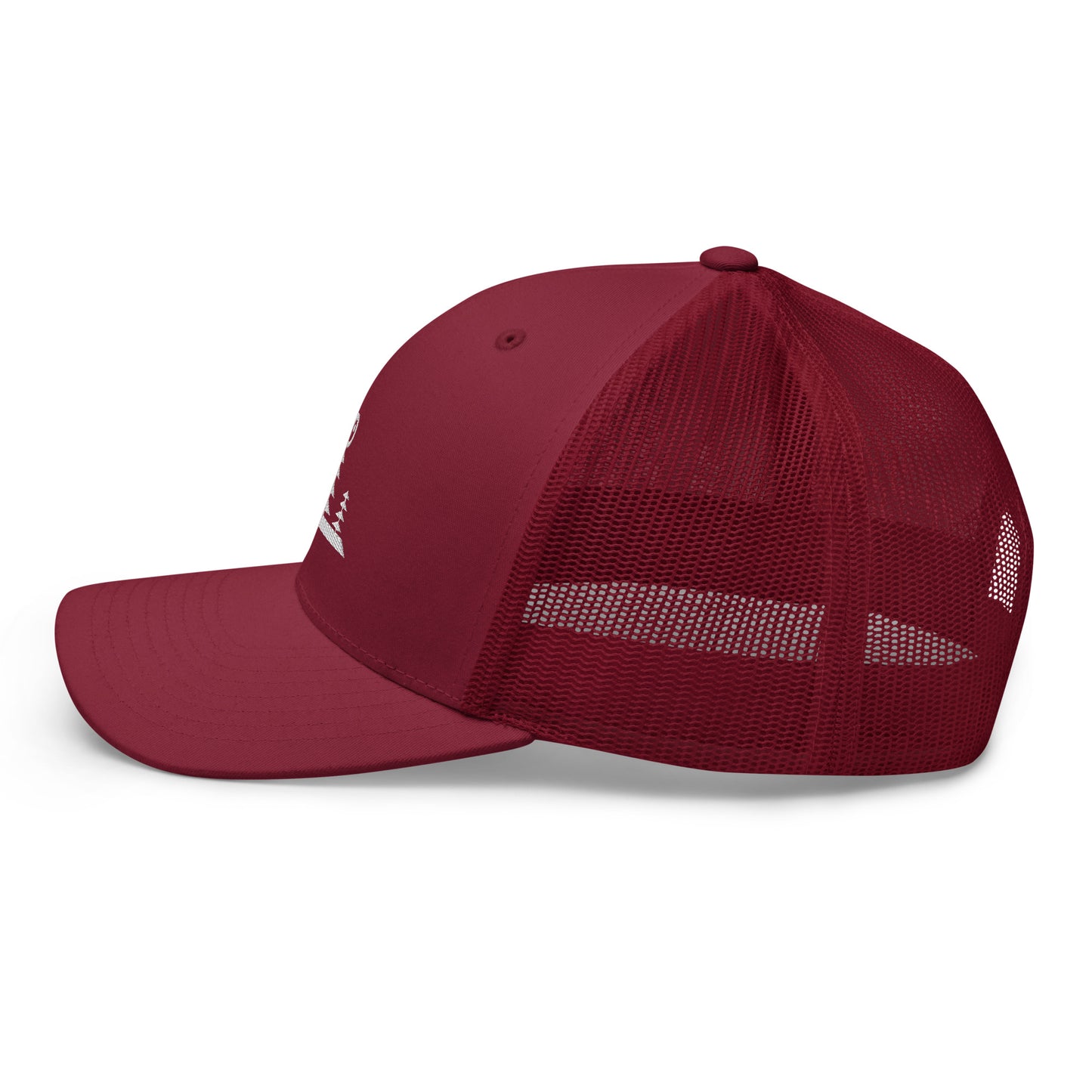 Casquette Trucker "Forest" bordeaux