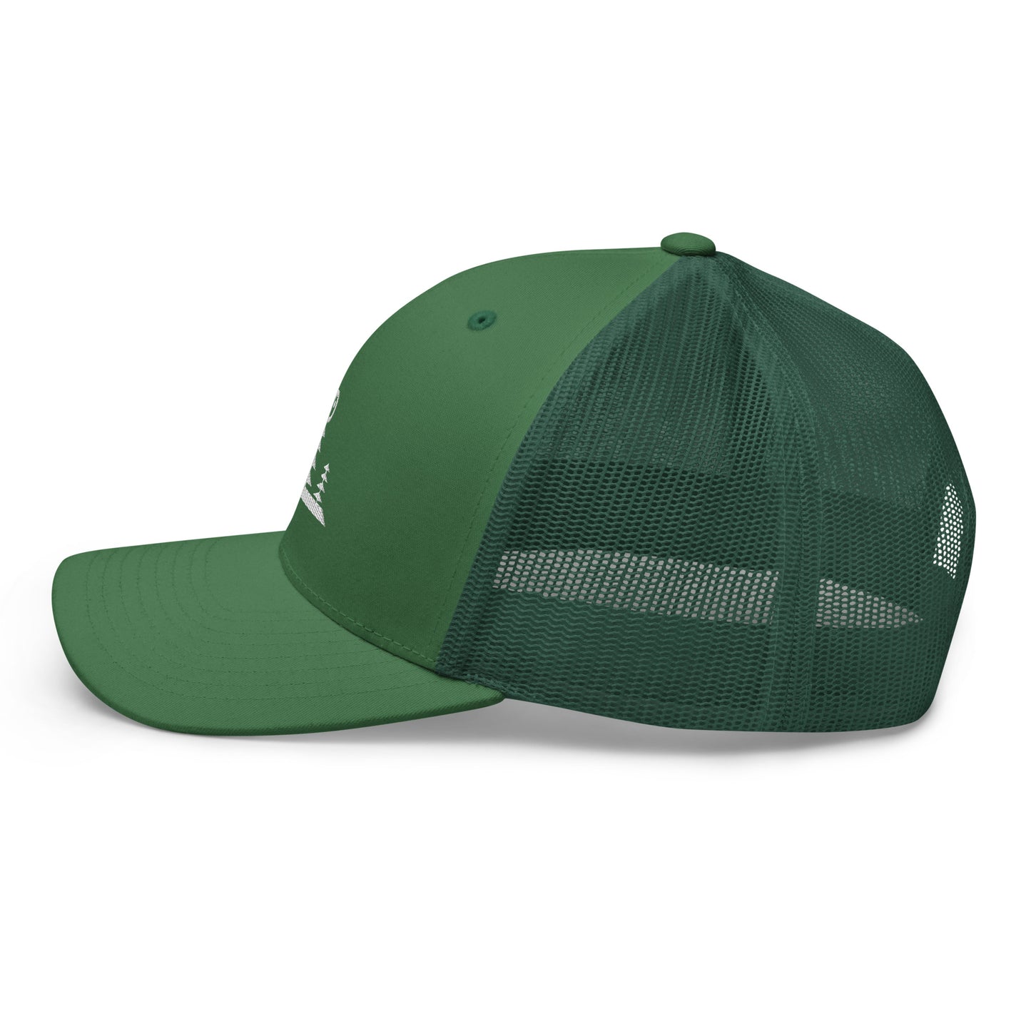 Casquette Trucker " Forest" verte