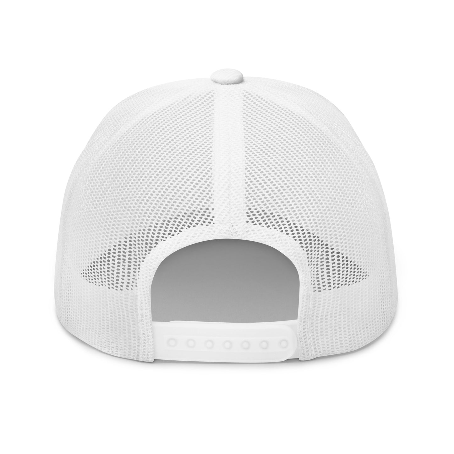 Casquette Trucker brodée (blanc)