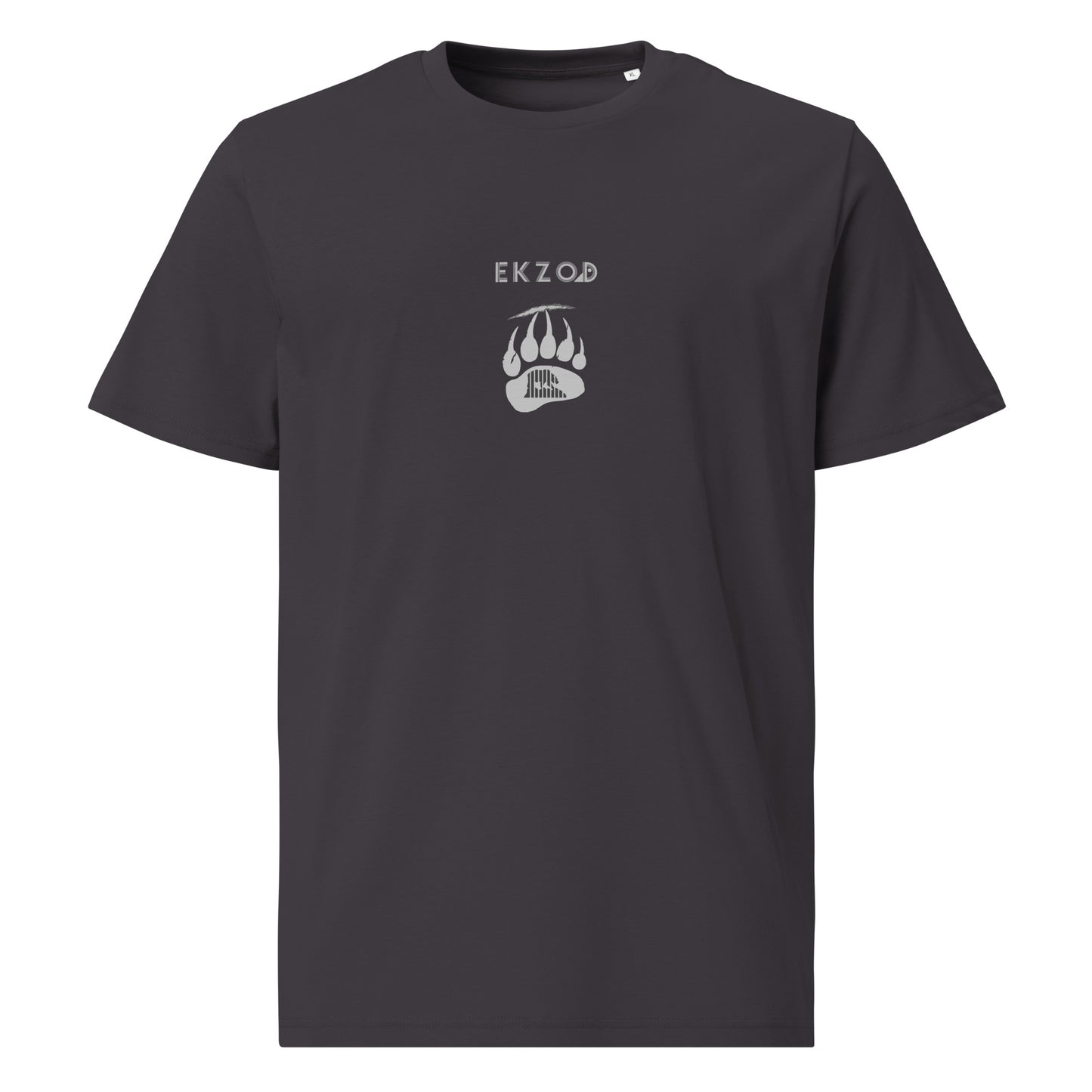 T-shirt Bear Scratch coton BIO (anthracite unisexe)