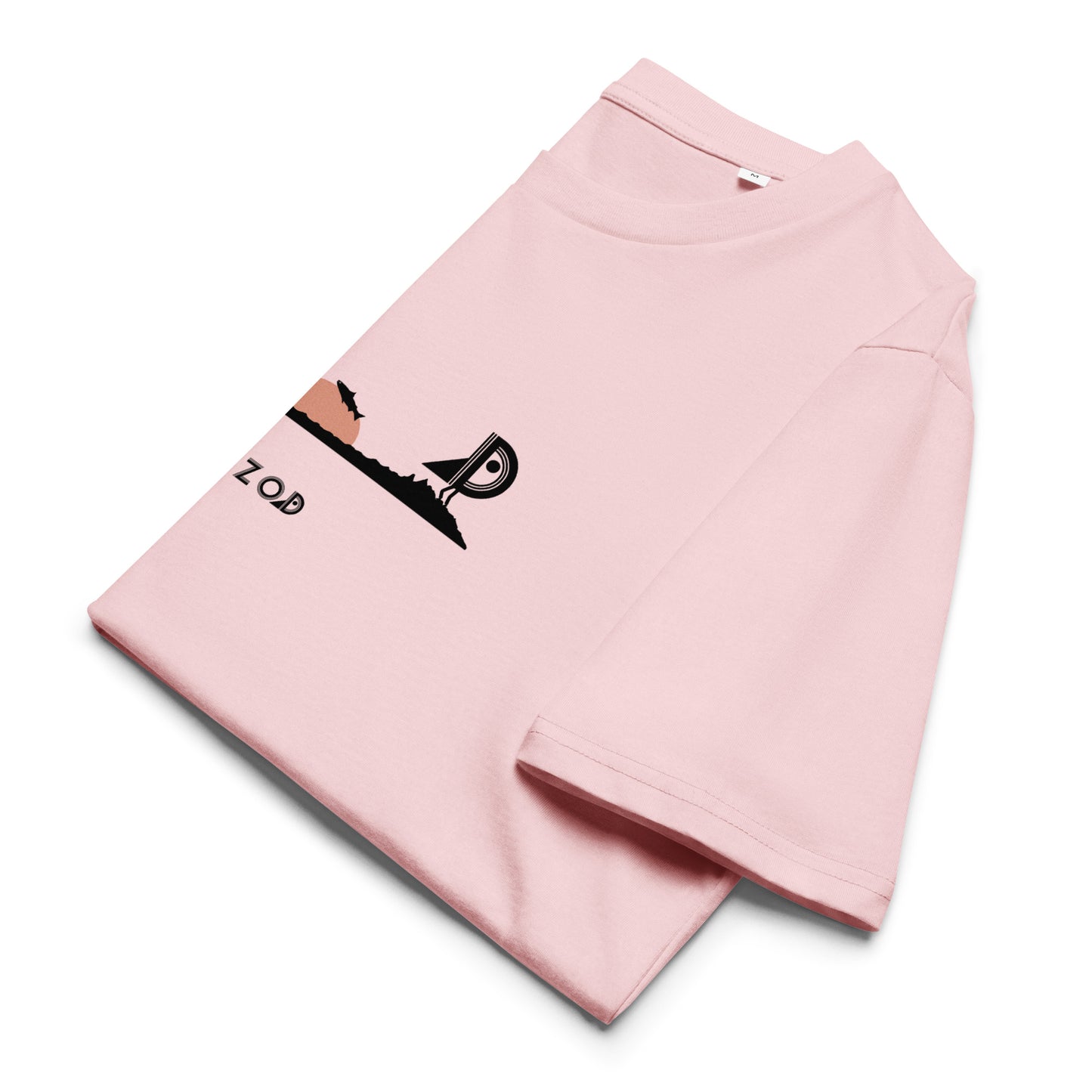 T-shirt Bear coton BIO (rose unisexe)