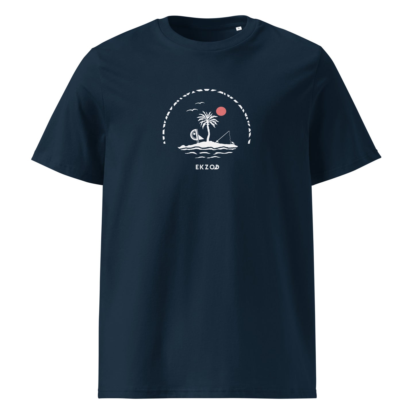 T-shirt Fisher's Island BIO (bleu marine unisexe)