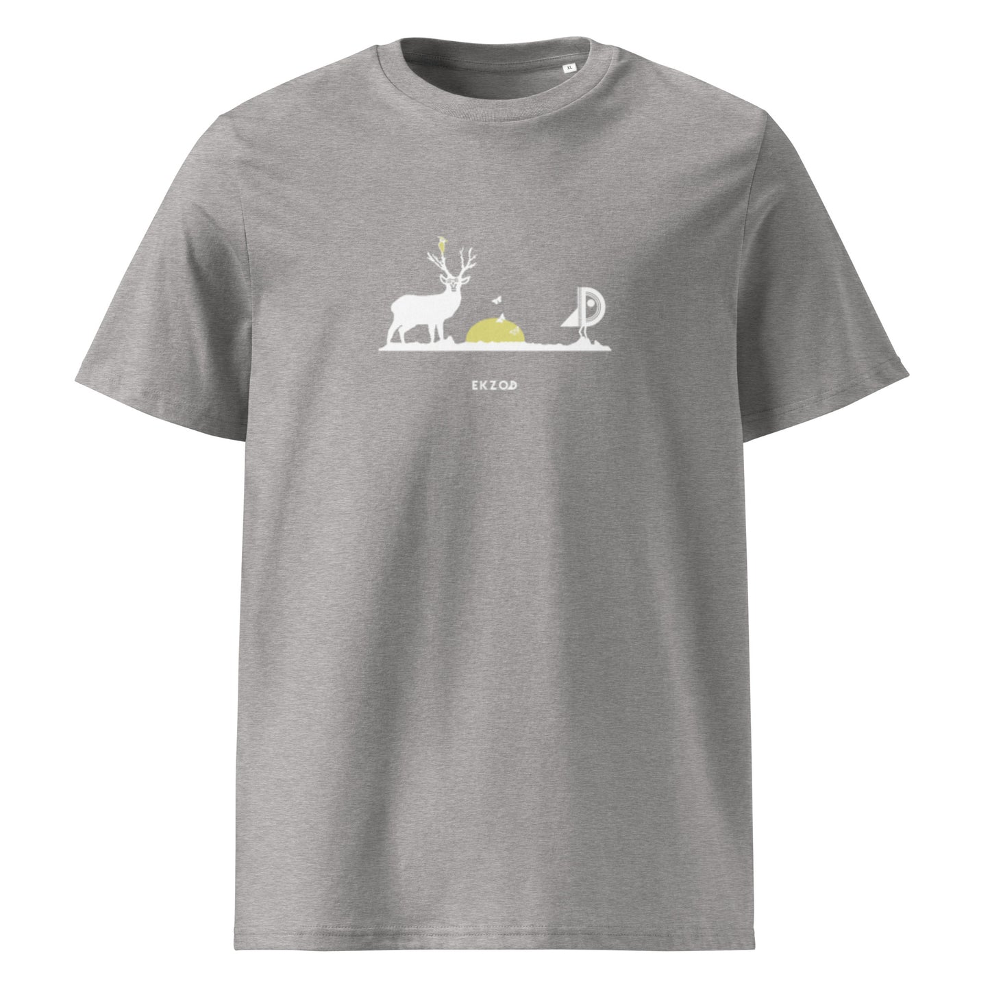 T-shirt Deer coton BIO (gris unisexe)