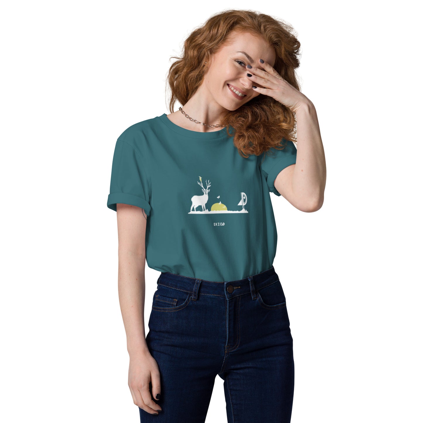 T-shirt Deer coton BIO (unisexe)