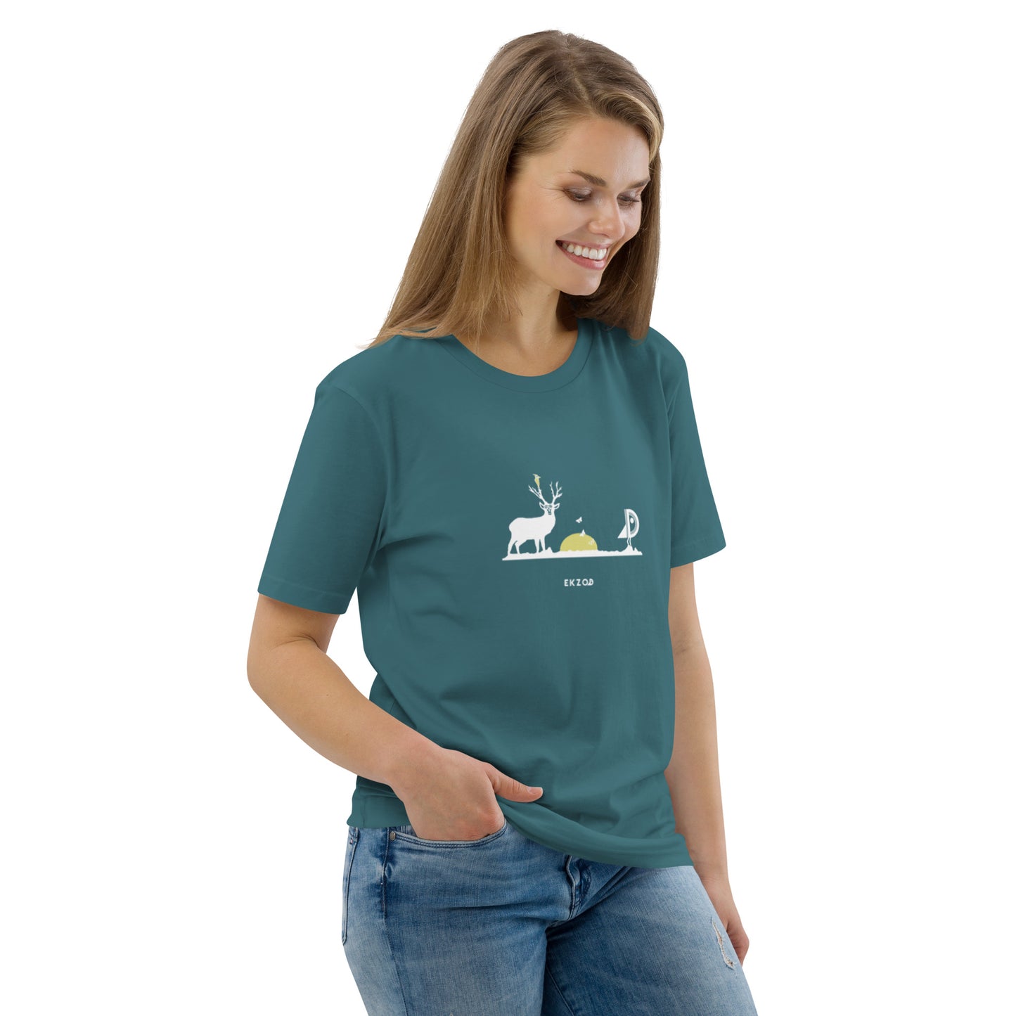 T-shirt Deer coton BIO (unisexe)