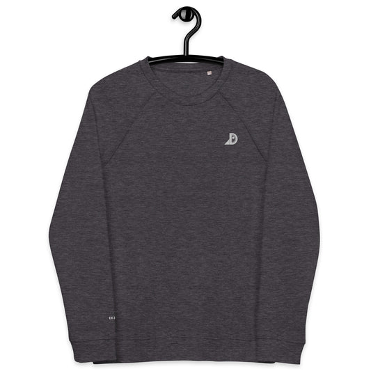 Sweat Birdy BIO brodé (gris blanc unisexe)