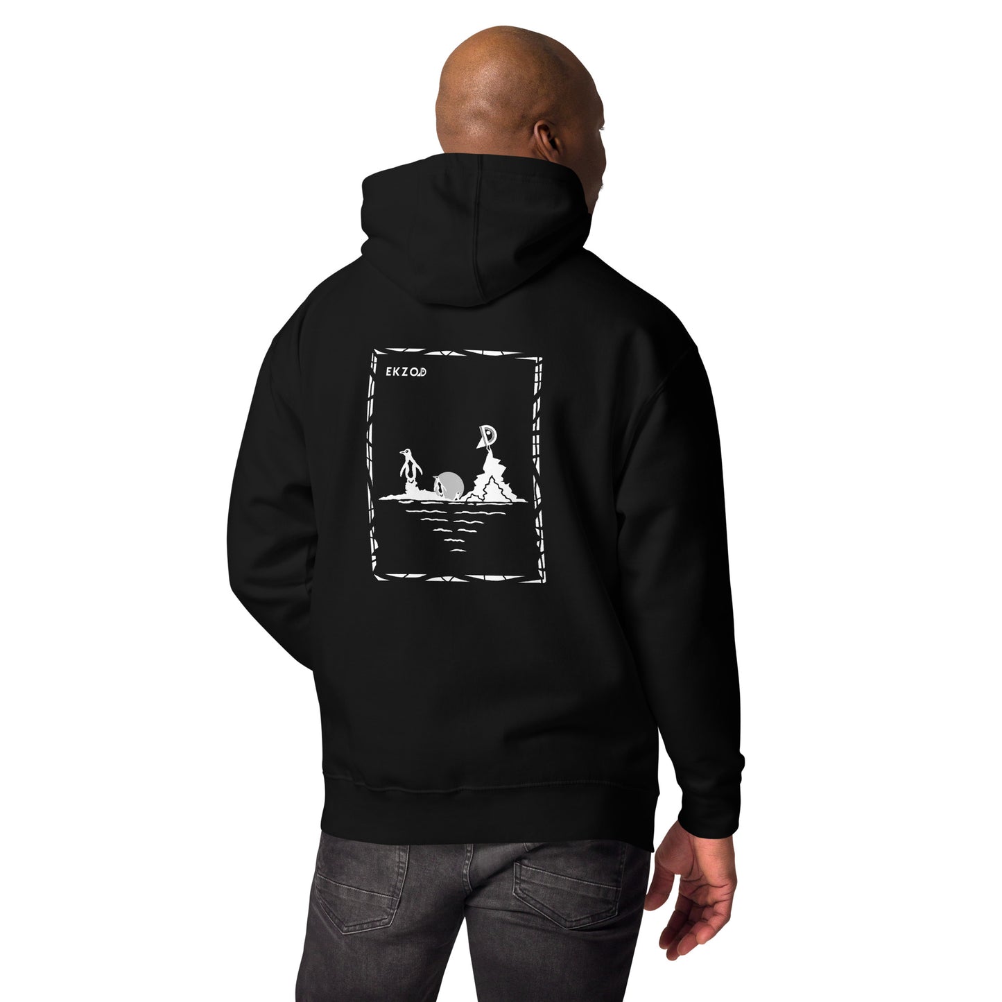 Hoodie "Artic" (Noir)