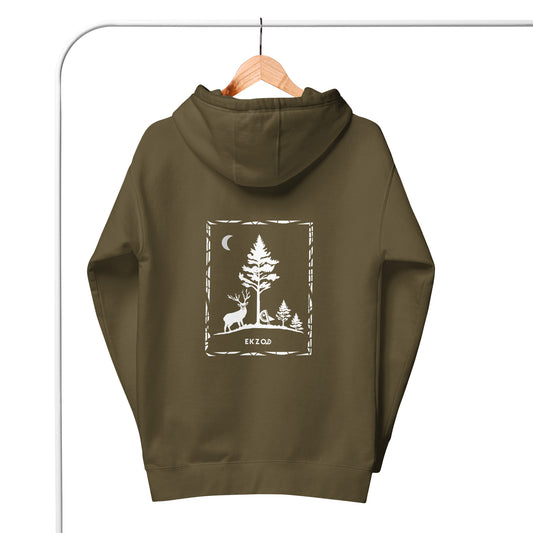 Hoodie "Forest" (Kaki)