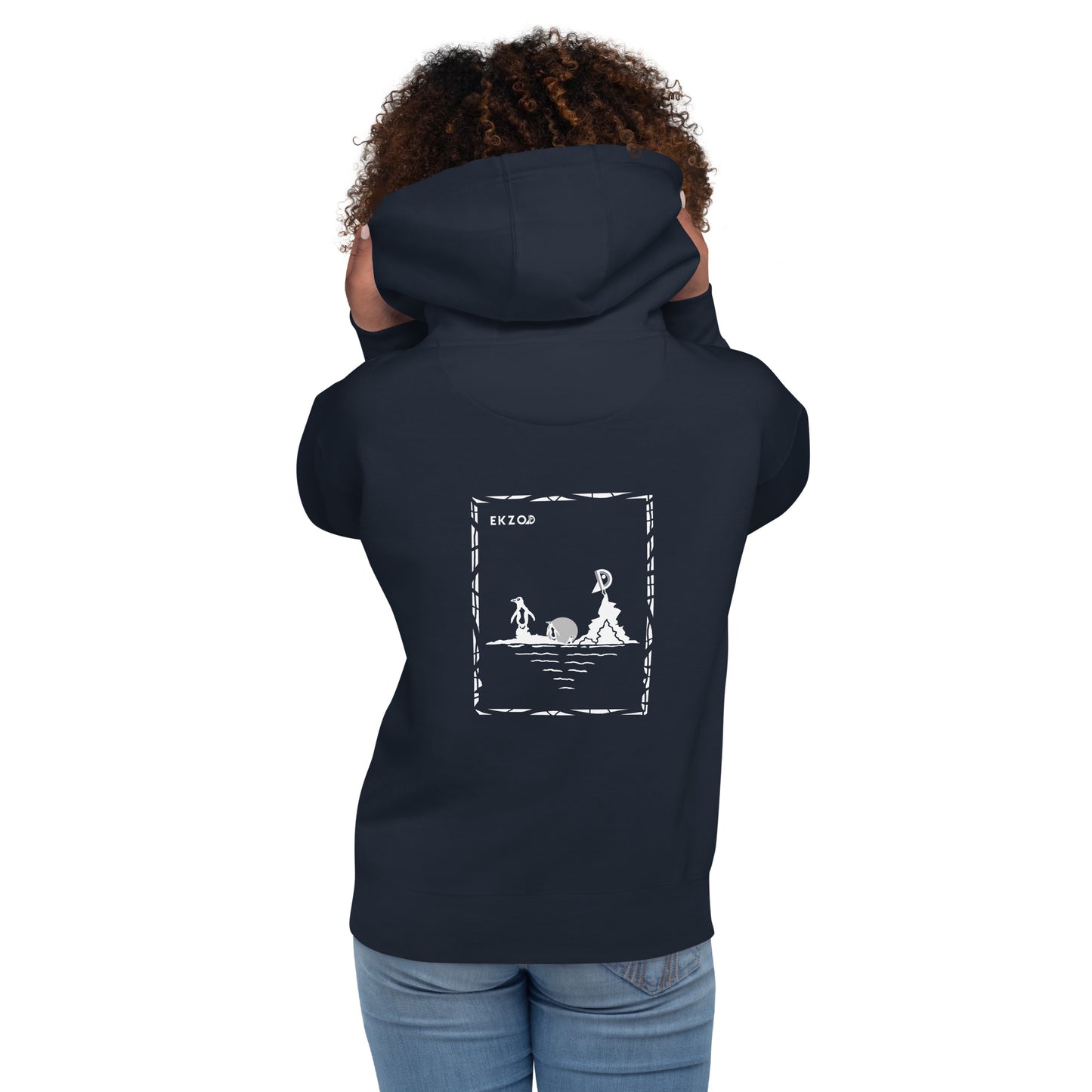 Hoodie "Artic" (Bleu marine)