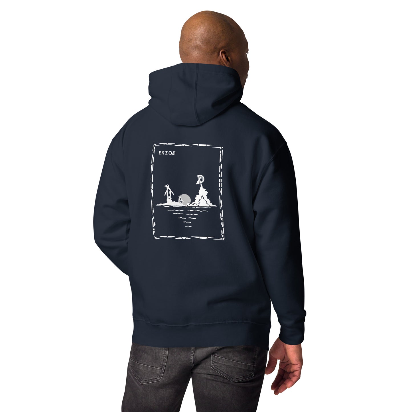 Hoodie "Artic" (Bleu marine)