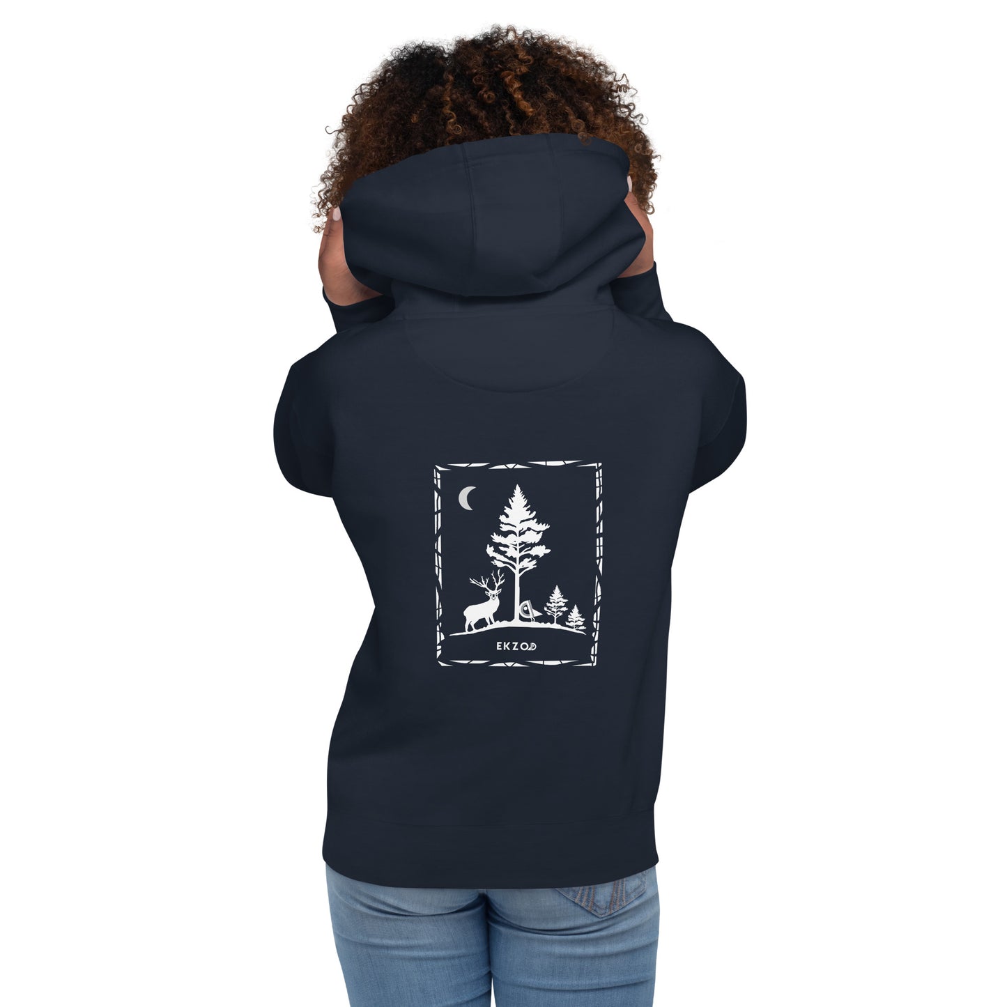 Hoodie "Forest" (Bleu marine)