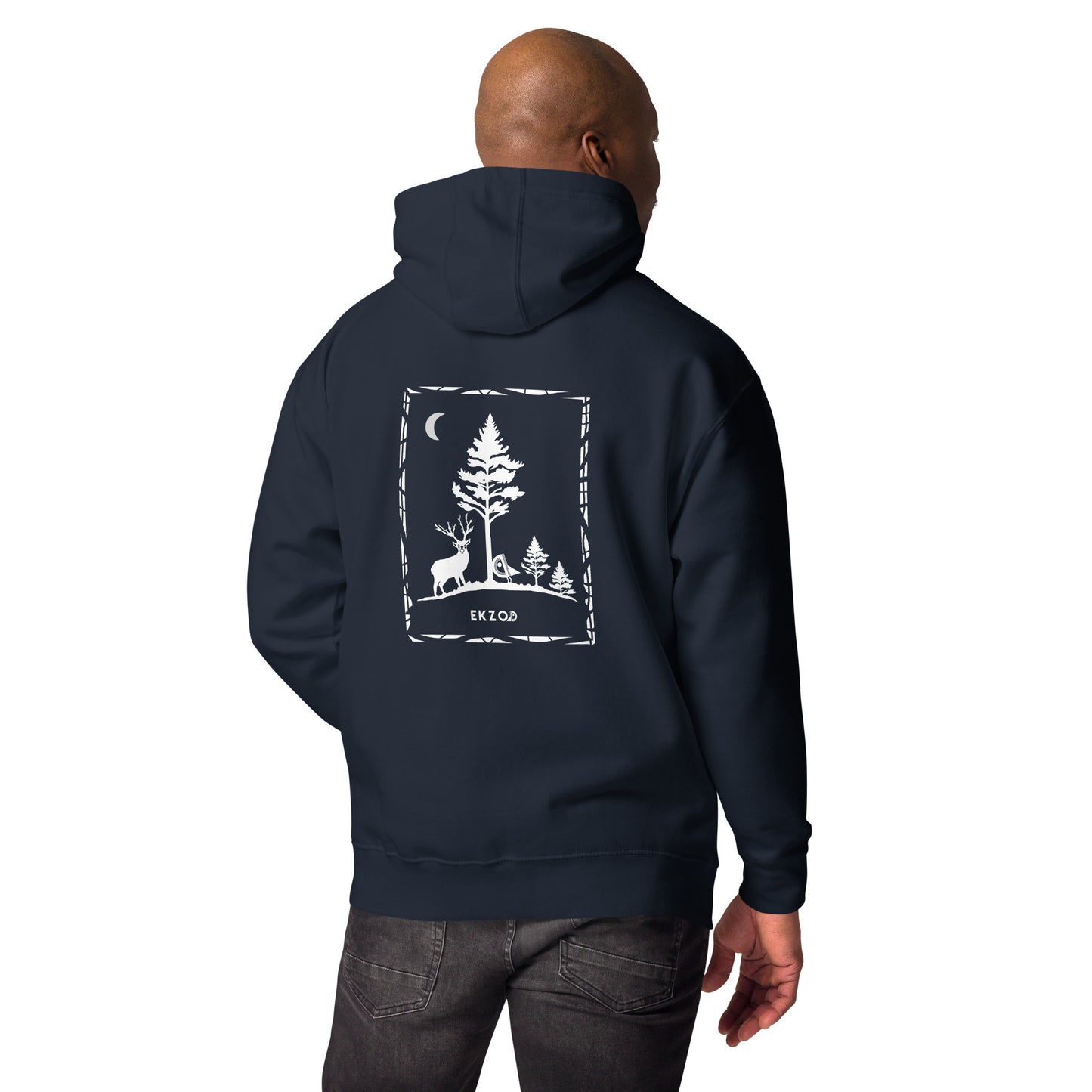 Hoodie "Forest" (Bleu marine)