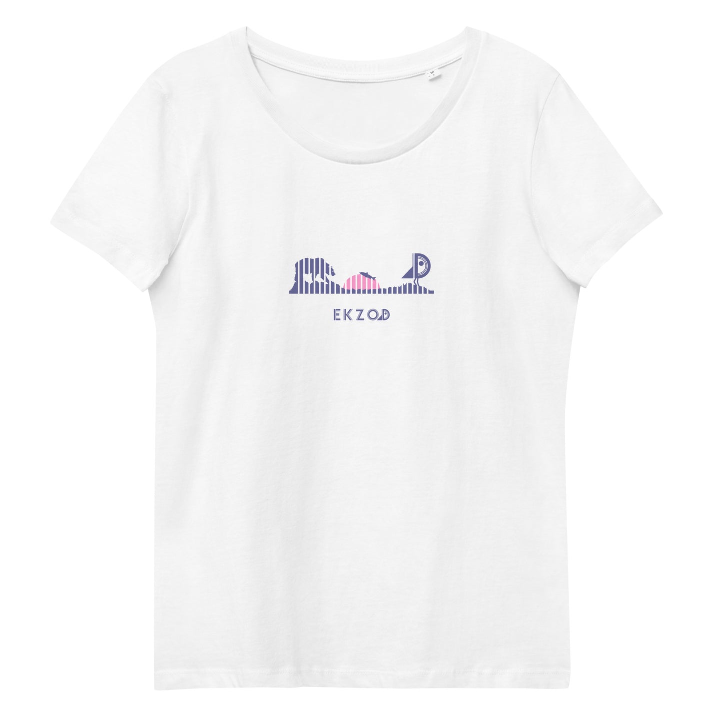 T-shirt Bear coton BIO (blanc Femme)