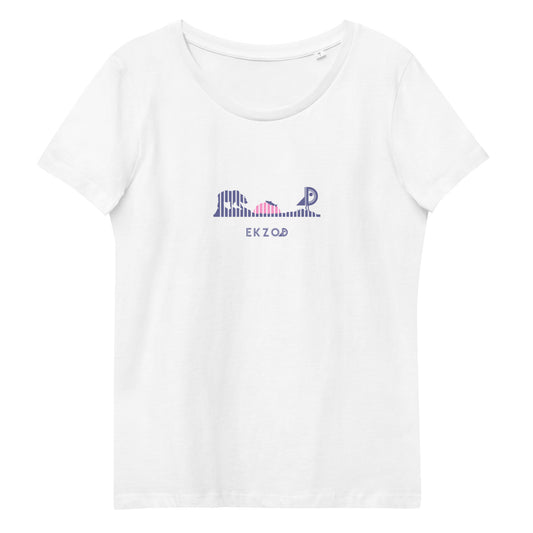 T-shirt Bear coton BIO (blanc Femme)