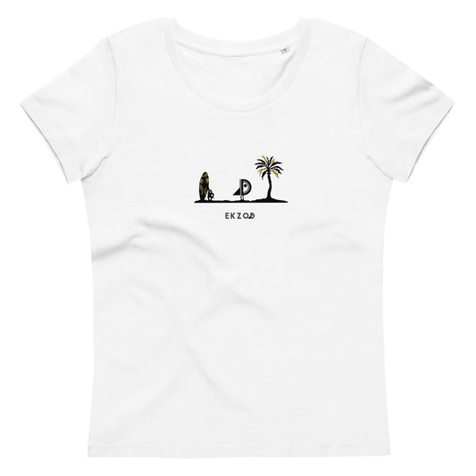 T-shirt Playa coton BIO (blanc Femme)