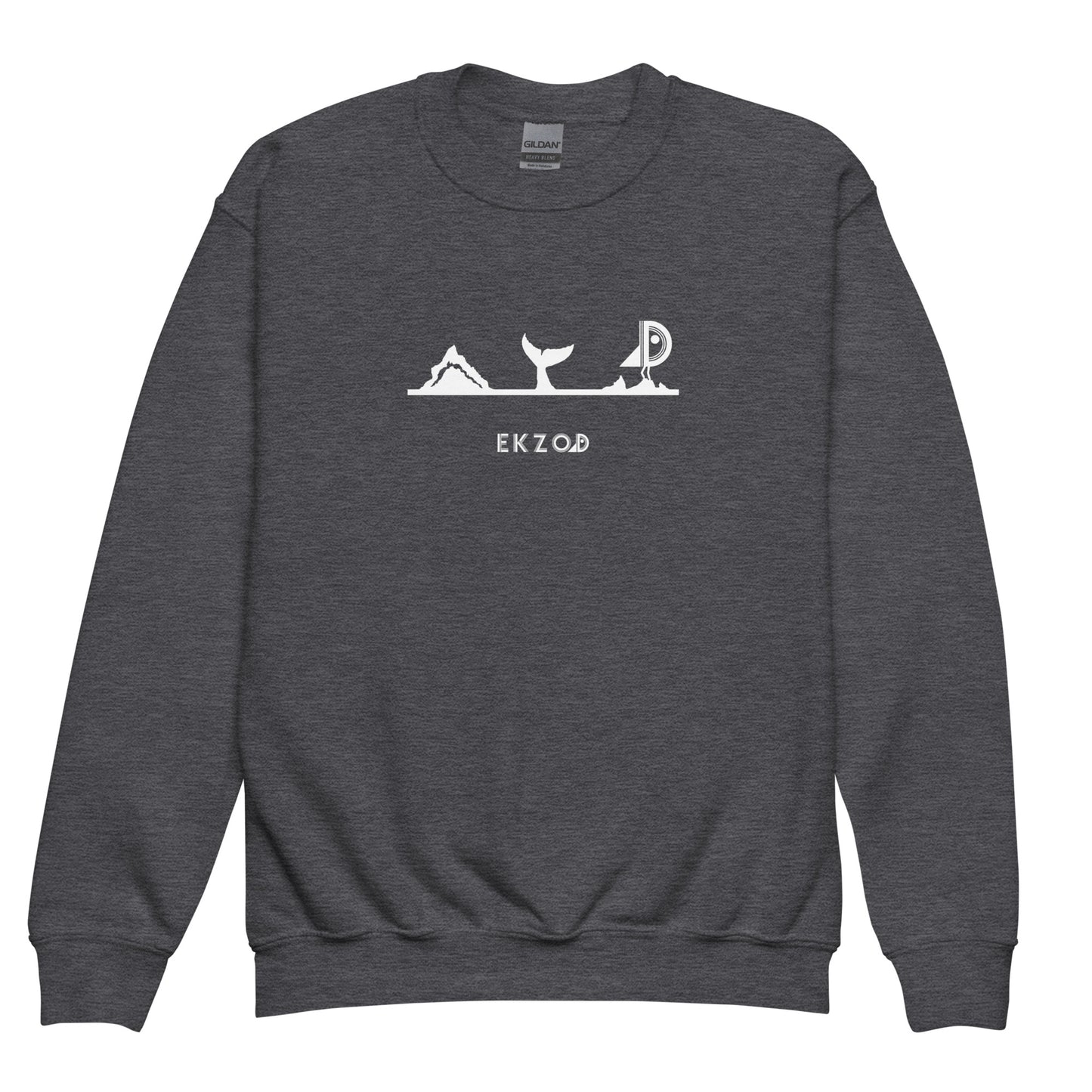 Gray sweatshirt for children aged 8/16