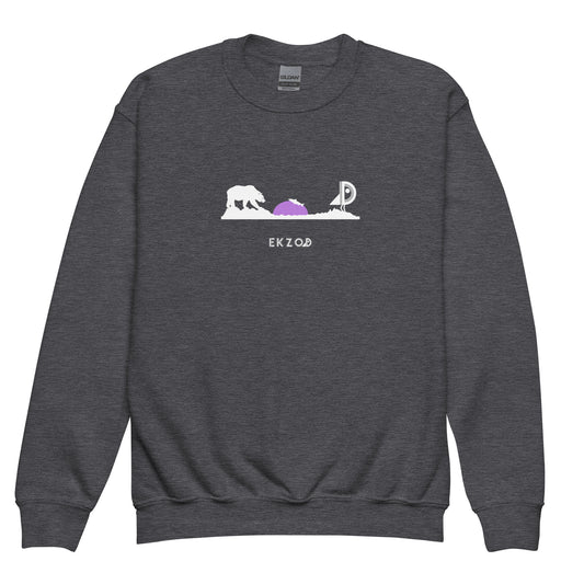 Sweat Bear gris enfant 8/16 ans