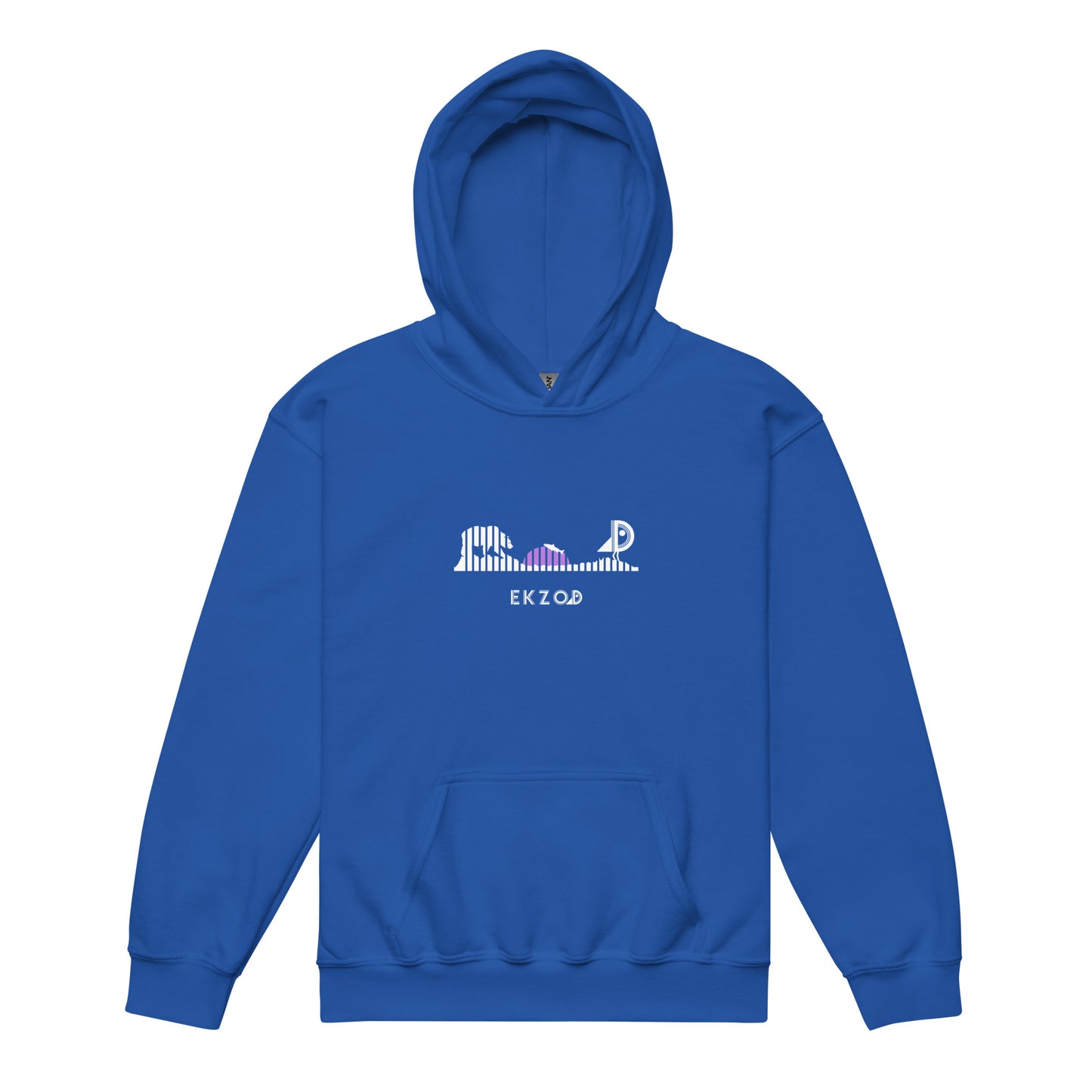 Hoodie Bear bleu roi (enfant 8/16 ans)